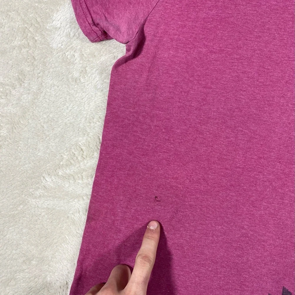 Pink Roxy Tee Shirt - Picture 6 of 8